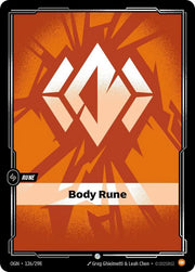 Body Rune 126/298 (Origins)
