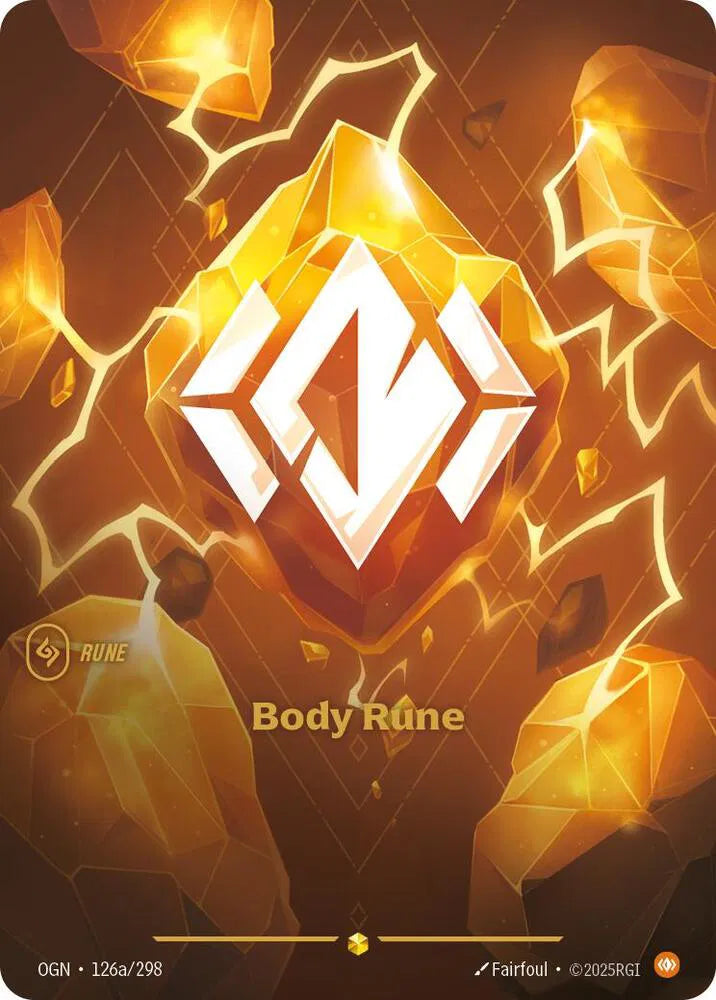 Body Rune (Alternate Art) 126a/298 (Origins)