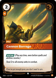 Cannon Barrage 127/298 · Normal (Origins)