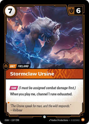 Stormclaw Ursine 137/298 · Normal (Origins)