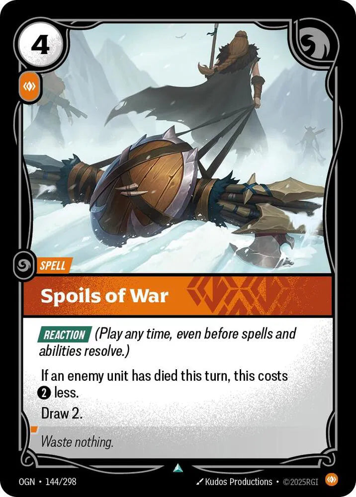 Spoils of War 144/298 · Normal (Origins)
