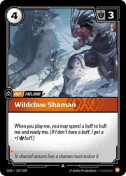 Wildclaw Shaman 147/298 · Normal (Origins)