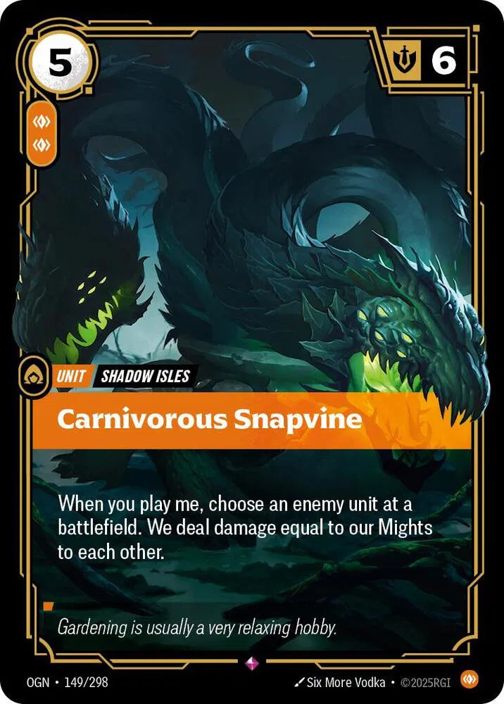 Carnivorous Snapvine 149/298 (Origins)