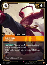 Lee Sin - Centered 151/298 (Origins)