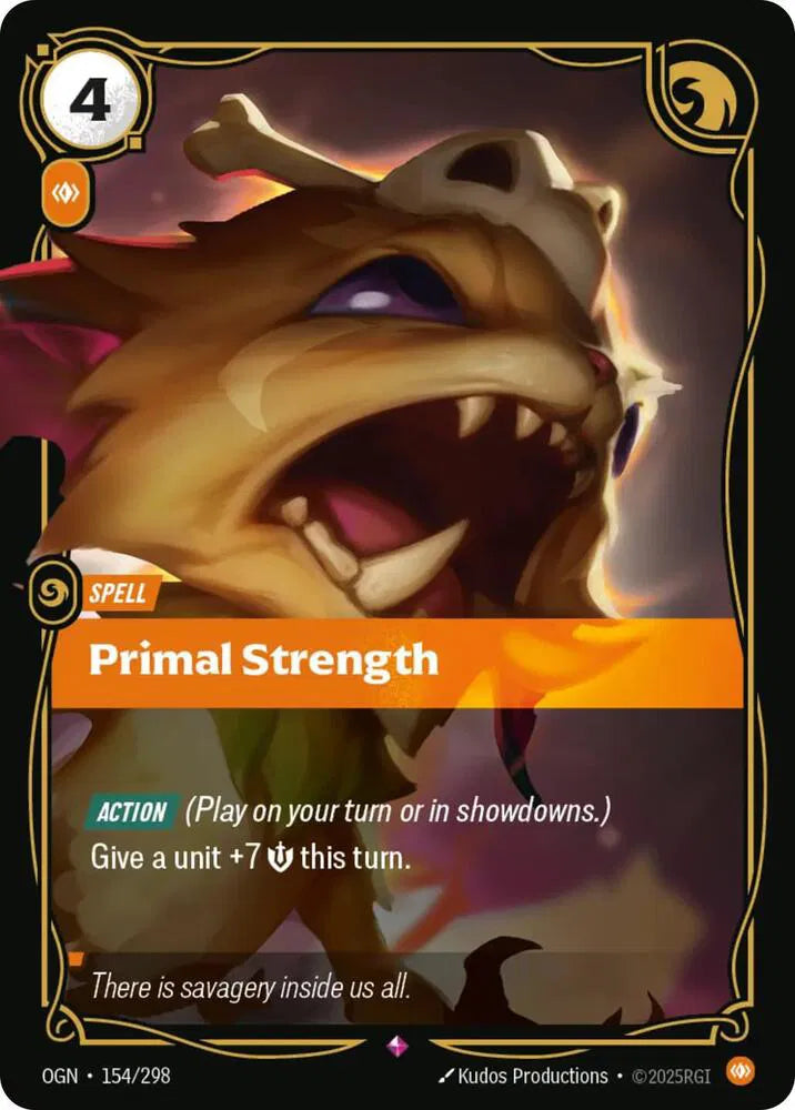 Primal Strength 154/298 (Origins)