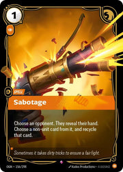 Sabotage 156/298 (Origins)