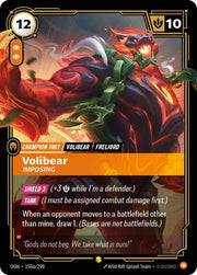 Volibear - Imposing (Alternate Art) 158a/298 (Origins)