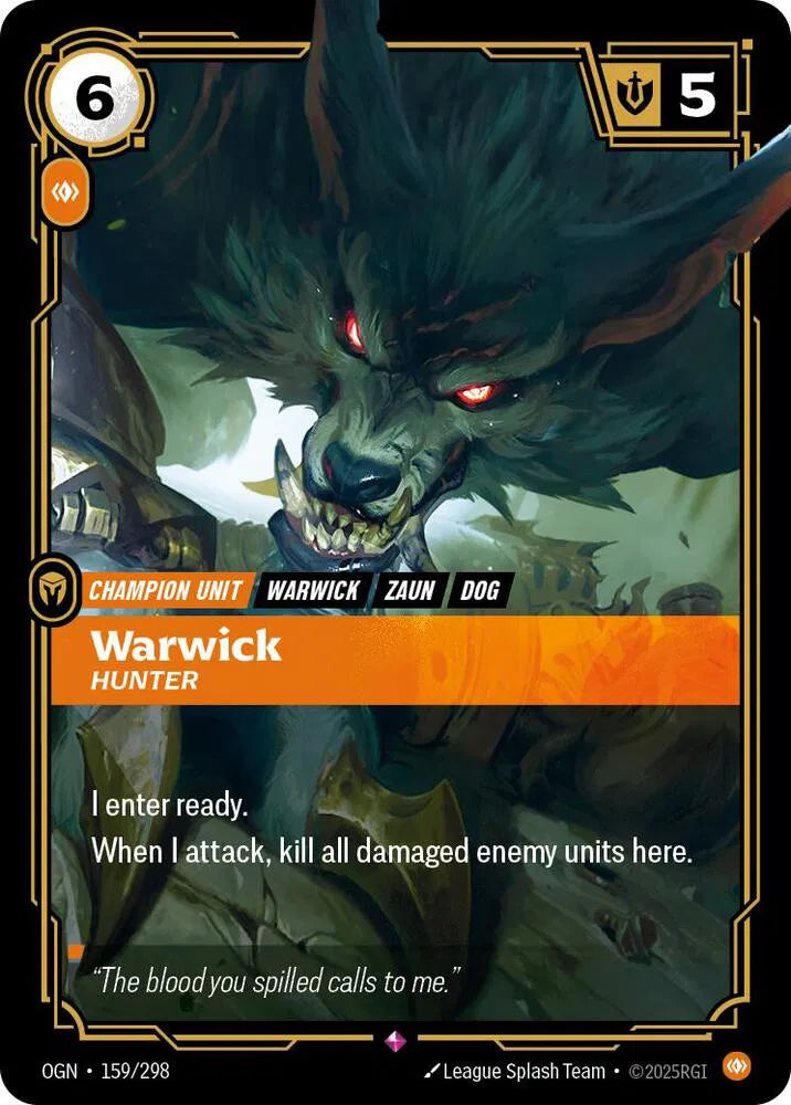 Warwick - Hunter 159/298 (Origins)