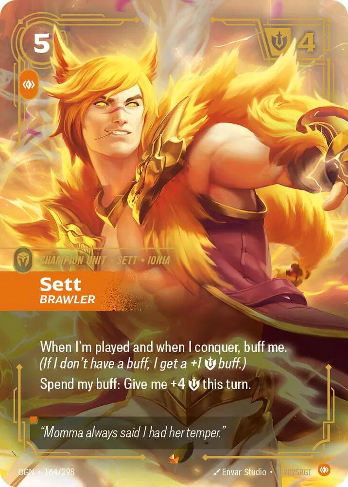 Sett - Brawler 164/298 (Origins)