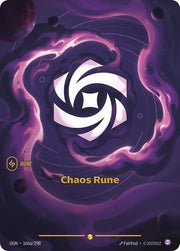 Chaos Rune (Alternate Art) 166a/298 (Origins)