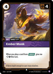 Ember Monk 167/298 · Normal (Origins)