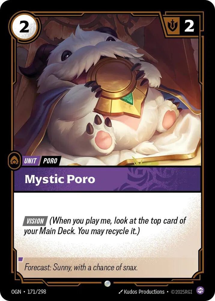 Mystic Poro 171/298 · Normal (Origins)