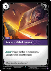 Acceptable Losses 179/298 · Normal (Origins)