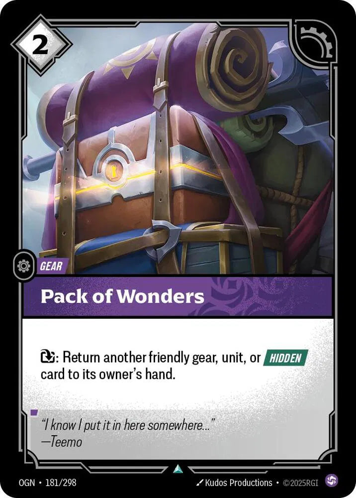 Pack of Wonders 181/298 · Foil (Origins)