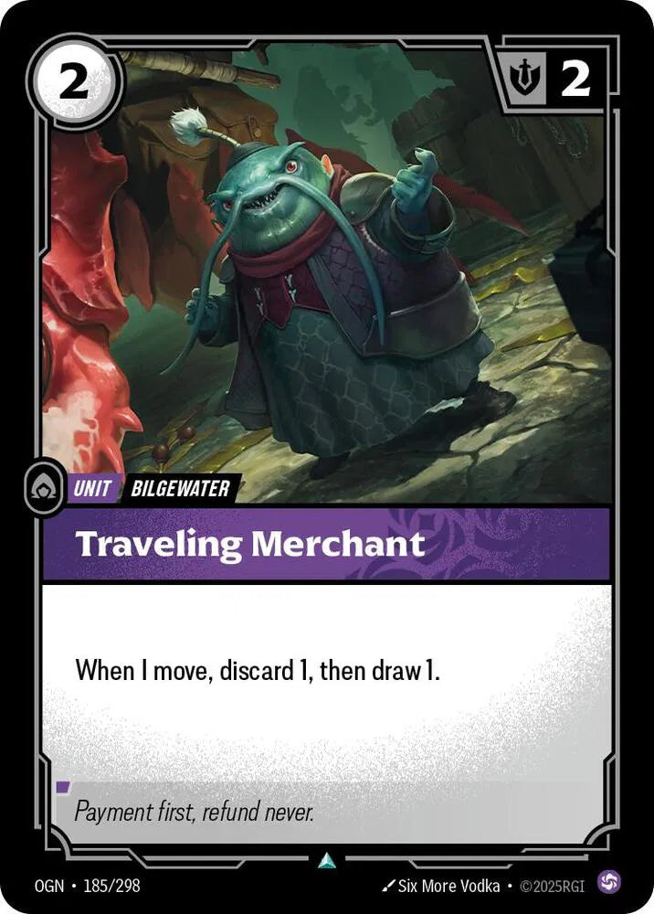 Traveling Merchant 185/298 · Foil (Origins)