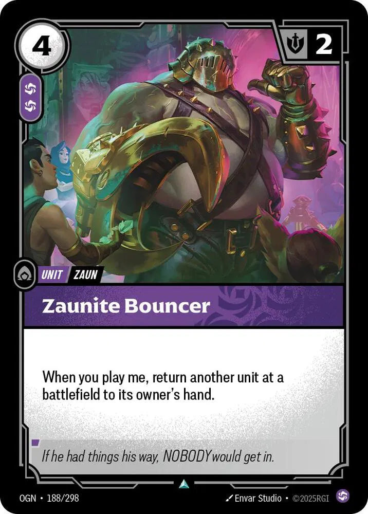 Zaunite Bouncer 188/298 · Normal (Origins)
