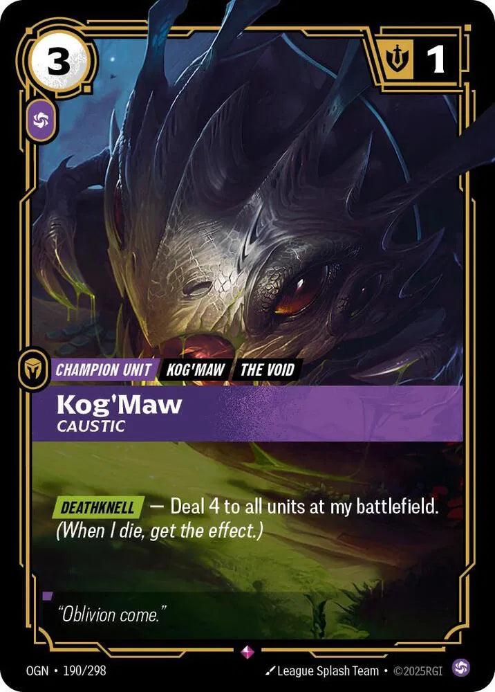 Kog'Maw - Caustic 190/298 (Origins)