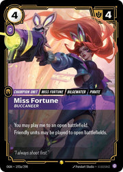 Miss Fortune - Buccaneer (Alternate Art) 193a/298 · Foil (Origins)