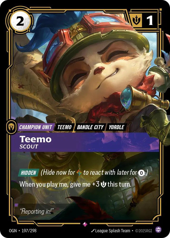 Teemo - Scout 197/298 (Origins)
