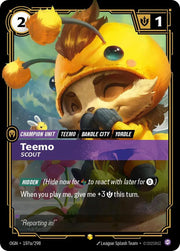 Teemo - Scout (Alternate Art) 197a/298 (Origins)