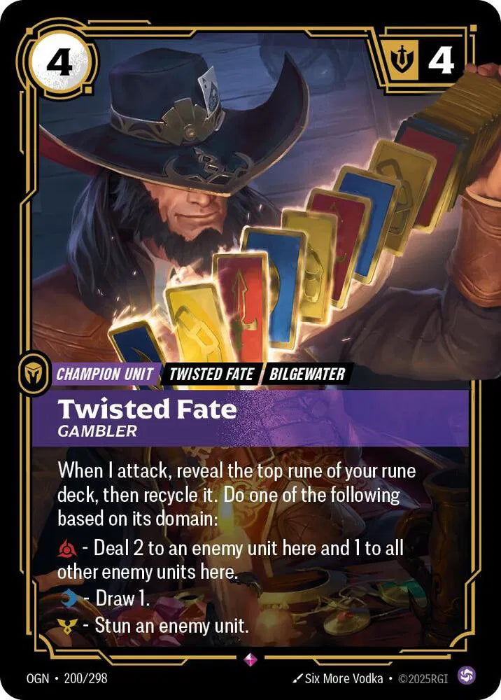 Twisted Fate - Gambler 200/298 (Origins)