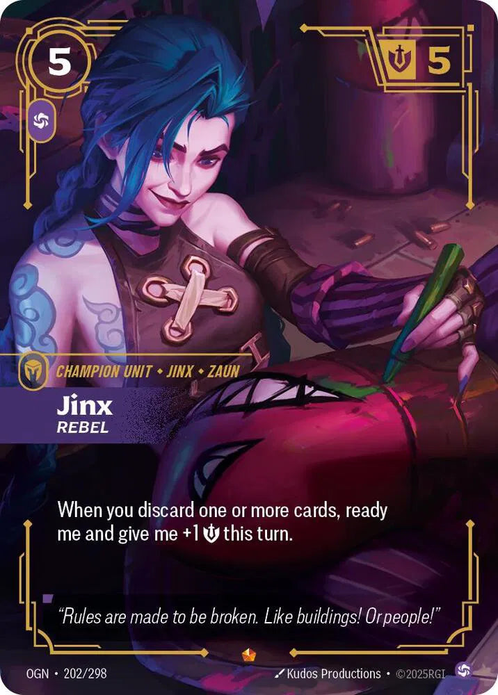 Jinx - Rebel 202/298 (Origins)