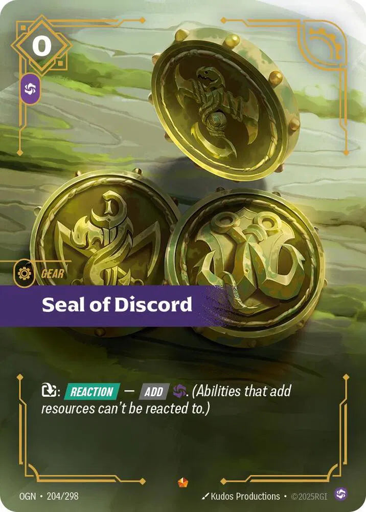 Seal of Discord 204/298 (Origins)