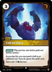 Call to Glory 207/298 · Normal (Origins)
