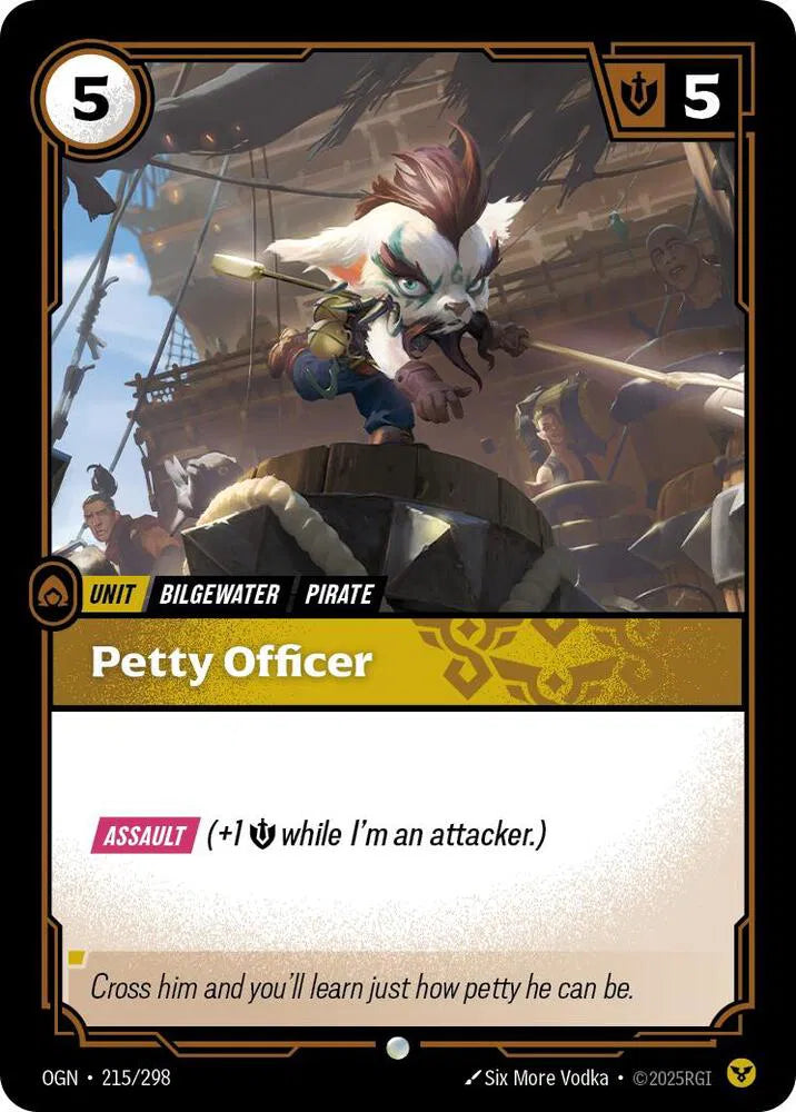 Petty Officer 215/298 · Normal (Origins)