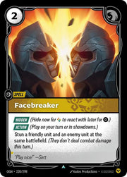 Facebreaker 220/298 · Foil (Origins)