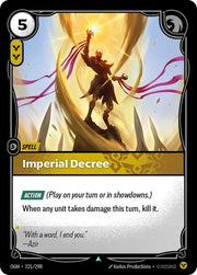 Imperial Decree 221/298 · Normal (Origins)