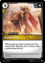 Solari Chief 225/298 · Normal (Origins)