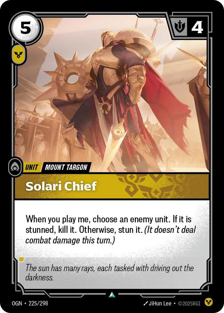 Solari Chief 225/298 · Normal (Origins)