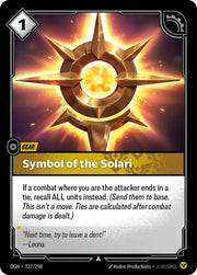 Symbol of the Solari 227/298 · Normal (Origins)