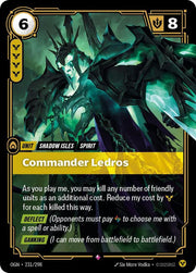Commander Ledros 231/298 (Origins)