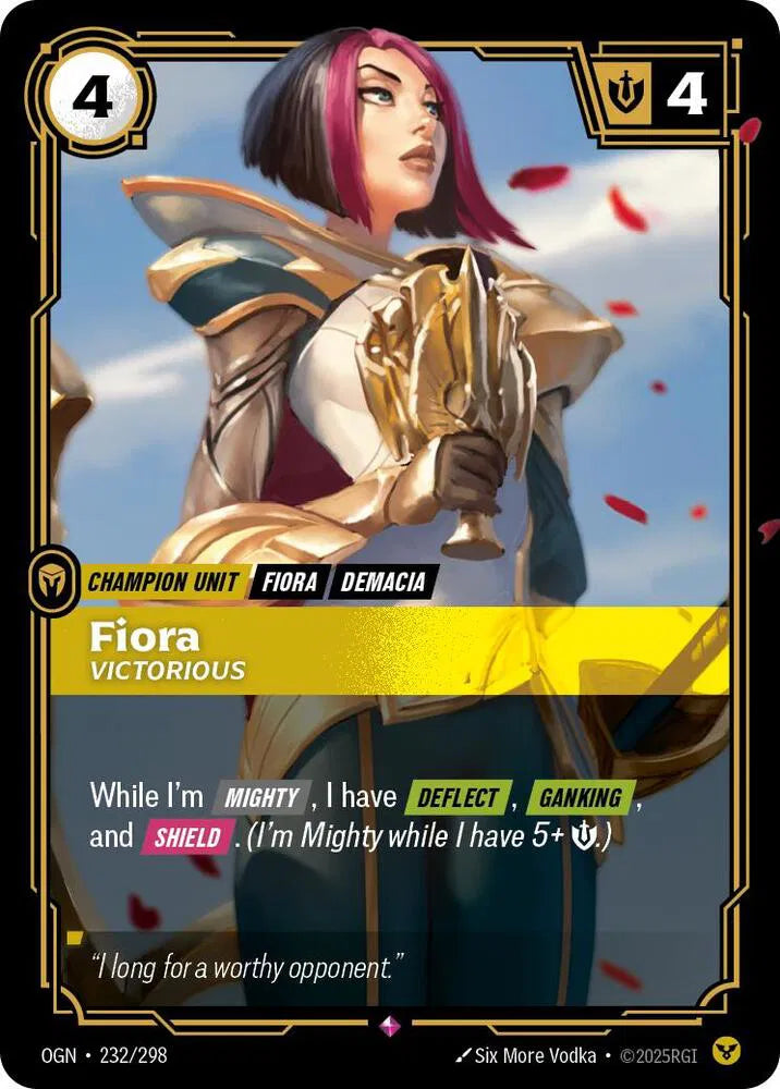 Fiora - Victorious 232/298 (Origins)