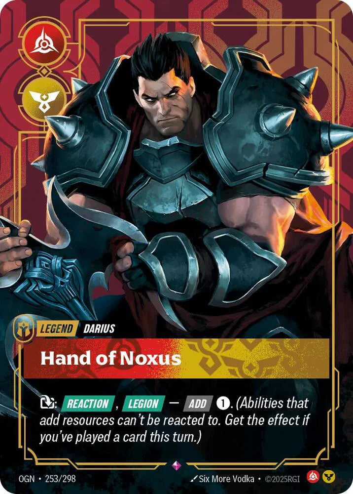 Darius - Hand of Noxus 253/298 (Origins)