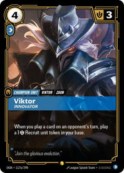 Viktor - Innovator (Alternate Art) 117a/298 (Origins)