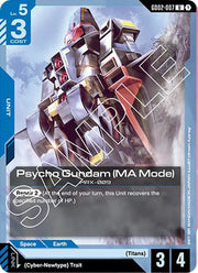 Psycho Gundam (MA Mode) GD02-007 · Normal (Dual Impact)