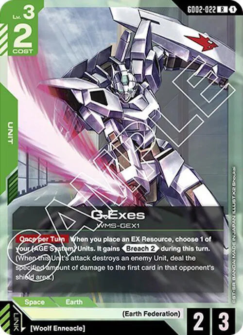G-Exes GD02-022 · Holofoil (Dual Impact)
