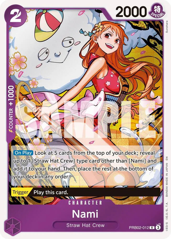 Nami PRB02-012 · Foil (Premium Booster -The Best- Vol. 2)