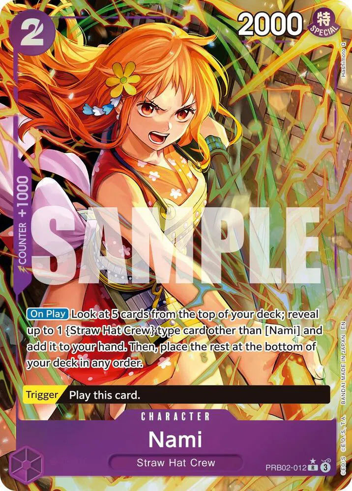 Nami (Alternate Art) PRB02-012 (Premium Booster -The Best- Vol. 2)