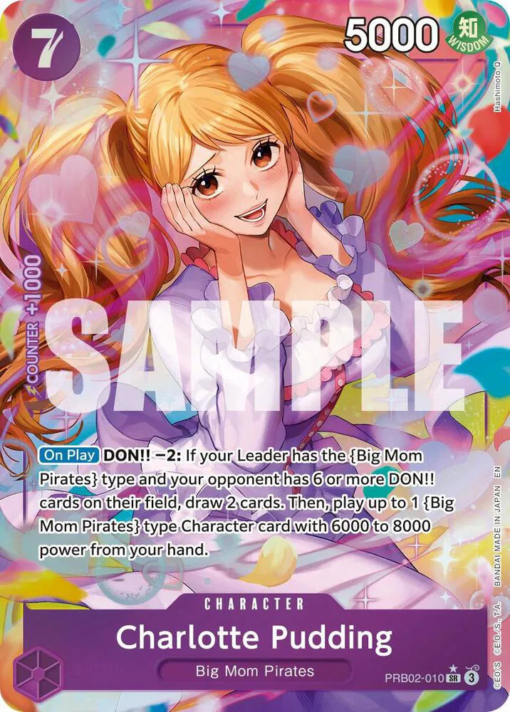 Charlotte Pudding (Alternate Art) PRB02-010 (Premium Booster -The Best- Vol. 2)