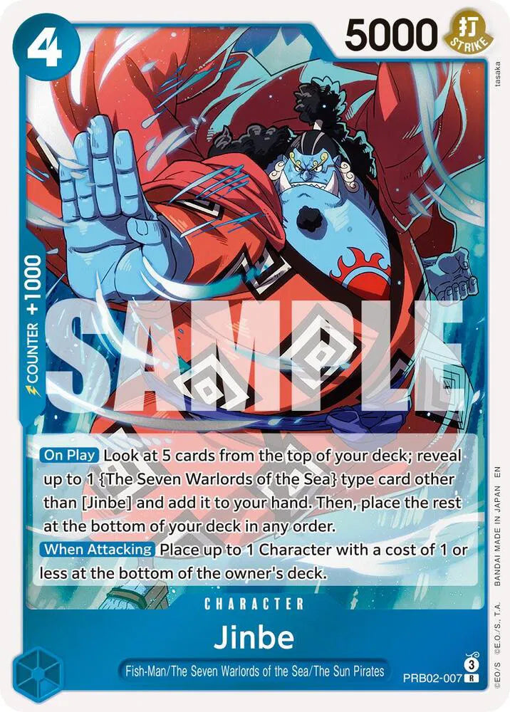 Jinbe - PRB02-007 · Foil (Premium Booster -The Best- Vol. 2)