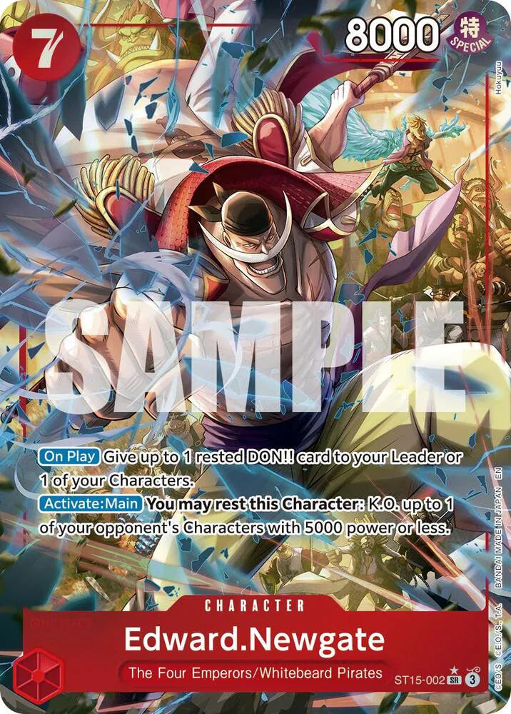 Edward.Newgate - ST15-002 (Alternate Art) (Premium Booster -The Best- Vol. 2)