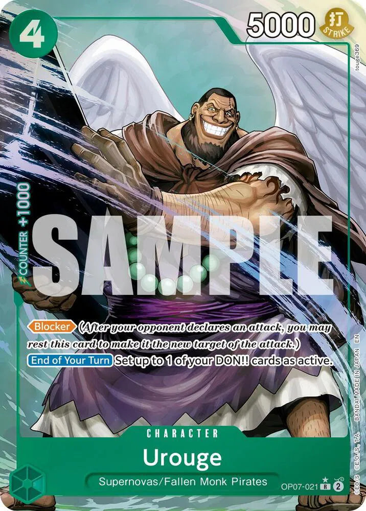 Urouge (Alternate Art) OP07-021 · Foil (Premium Booster -The Best- Vol. 2)