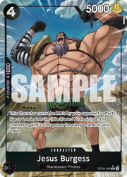 Jesus Burgess (Alternate Art) OP09-086 (Premium Booster -The Best- Vol. 2)