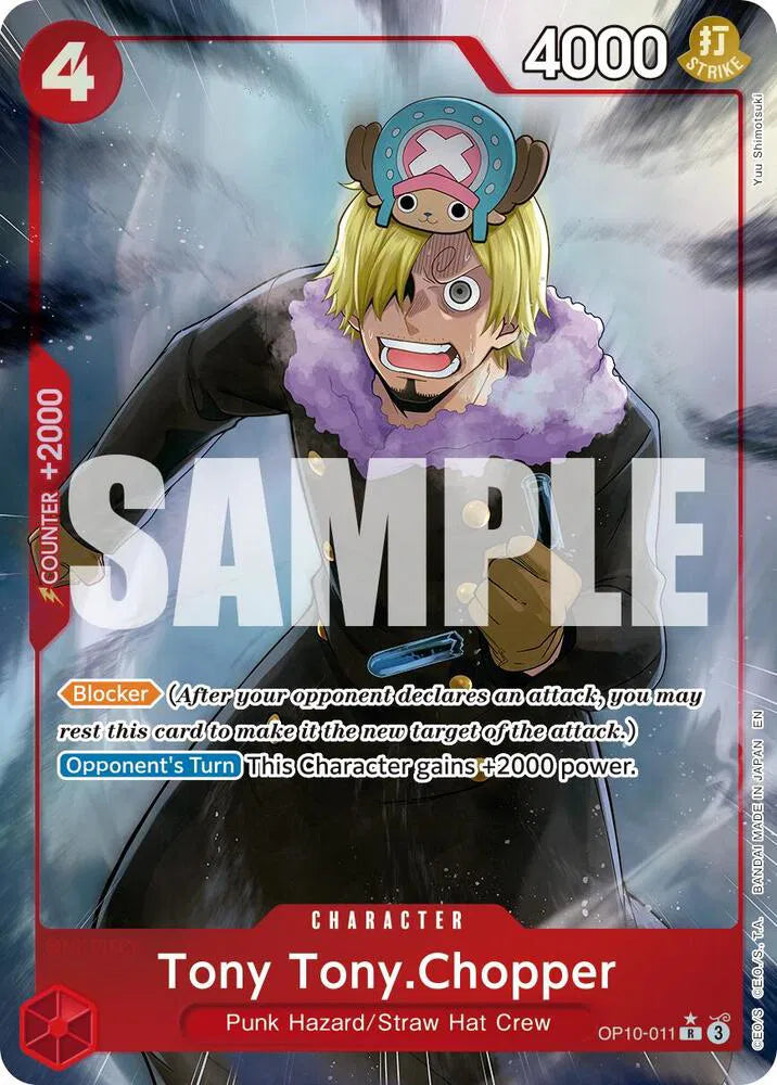 Tony Tony.Chopper (Alternate Art) OP10-011 · Foil (Premium Booster -The Best- Vol. 2)
