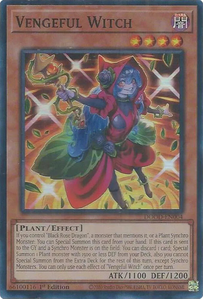 Vengeful Witch DOOD-EN004 (Doom of Dimensions)