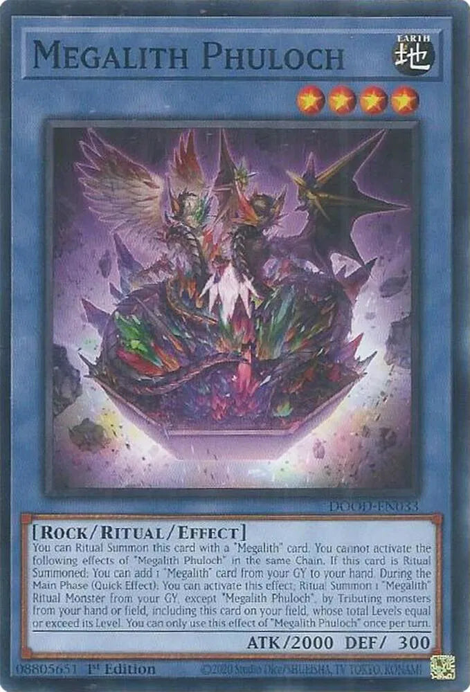 Megalith Phuloch DOOD-EN033 (Doom of Dimensions)